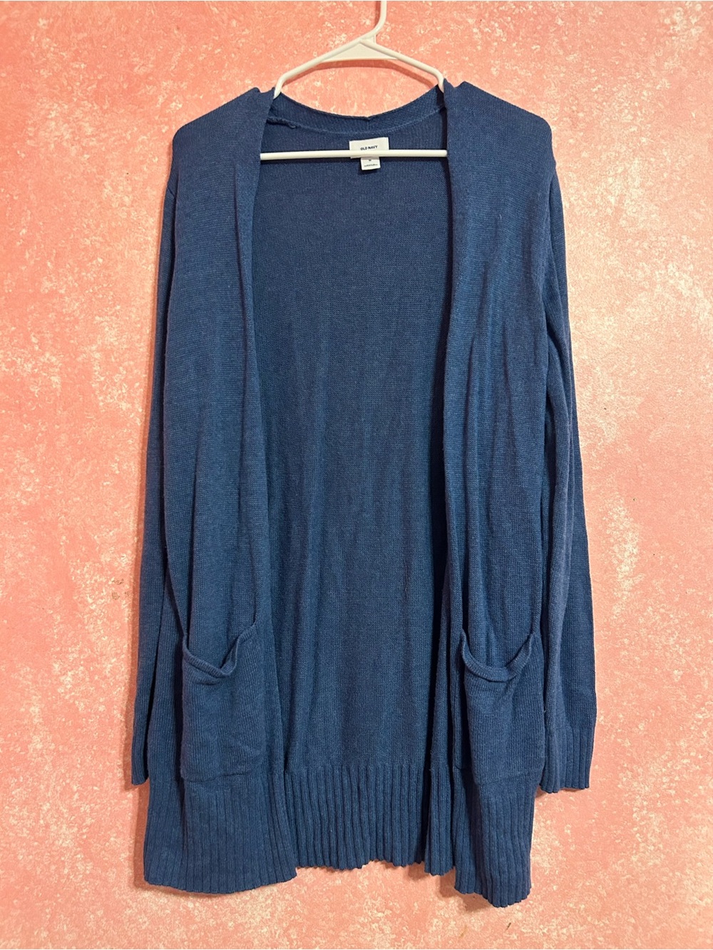 Old Navy Open-Front Navy Blue Cardigan